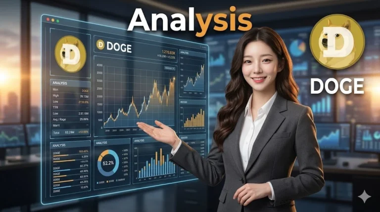 도지코인(DOGE) 폭풍 전야 횡보장: 세력의 불트랩 함정 피하는 돌파 매매 타점 분석