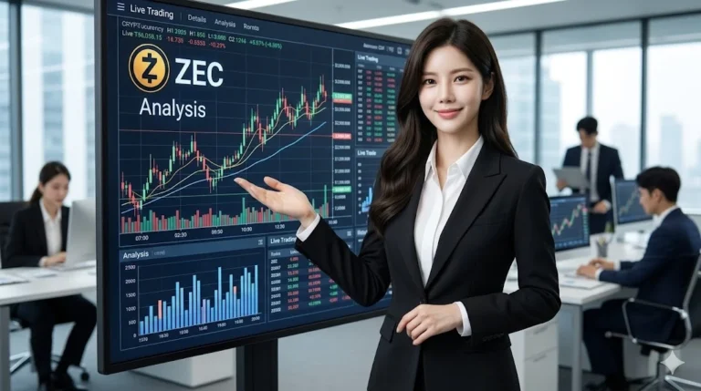 제트캐시(ZEC) 하락 추세 완벽 분석, 바닥 잡기 위험성과 현명한 숏 타점 전략